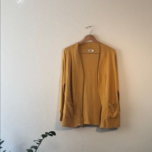 Mustard Cardigan